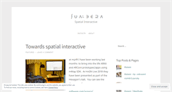 Desktop Screenshot of blog.sumbera.com